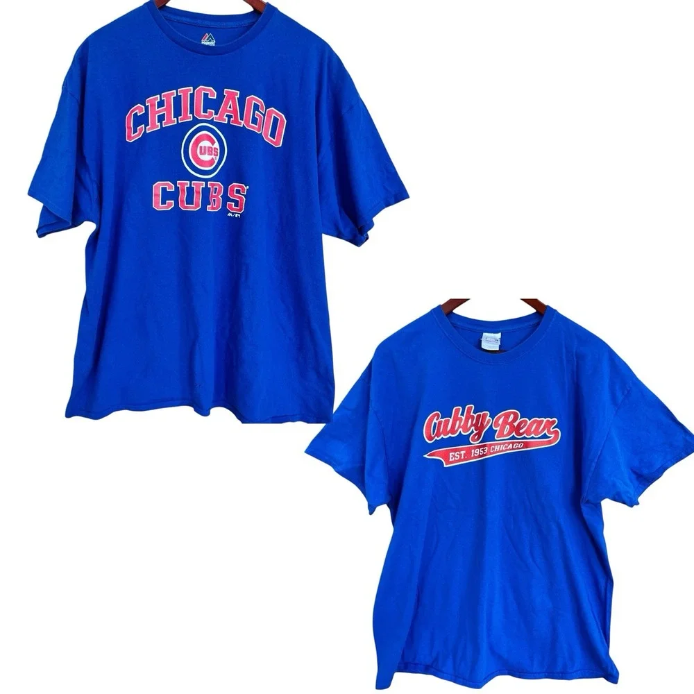 Chicago Cubs MLB Memorabilia Lot Hats Shirts Pins Cards Coin Baseball Collectibl